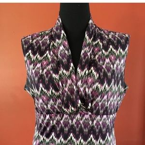 Jennie & Marlis Sz Large Blouse VSplit Sleeveless